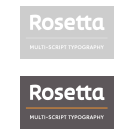 20 % discount on all fonts distributed by the Rosetta Type Foundry (25 % for students and academic institutions).